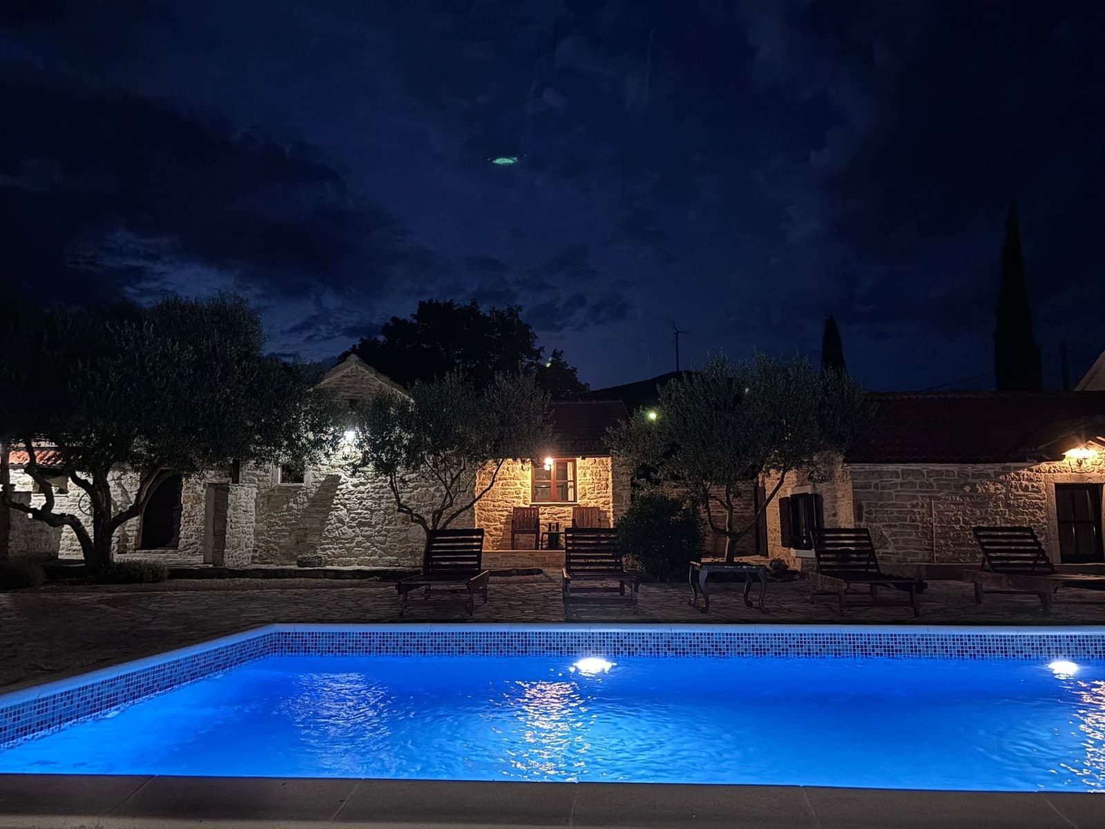 Private pool at Vila Irena